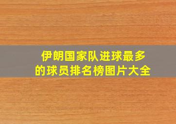 伊朗国家队进球最多的球员排名榜图片大全