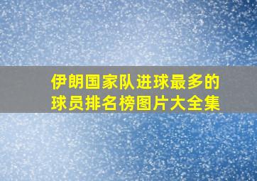 伊朗国家队进球最多的球员排名榜图片大全集