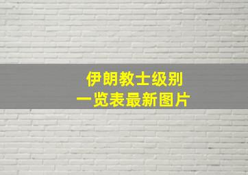 伊朗教士级别一览表最新图片