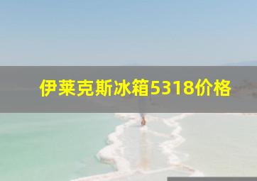 伊莱克斯冰箱5318价格