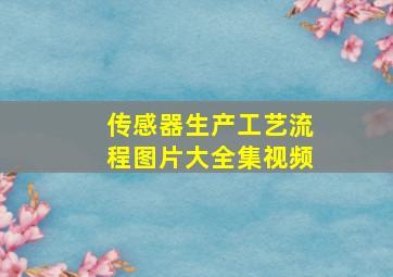 传感器生产工艺流程图片大全集视频