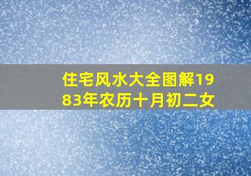 住宅风水大全图解1983年农历十月初二女