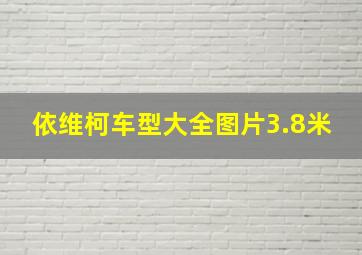 依维柯车型大全图片3.8米