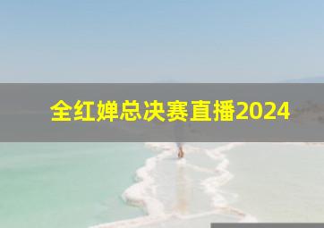 全红婵总决赛直播2024