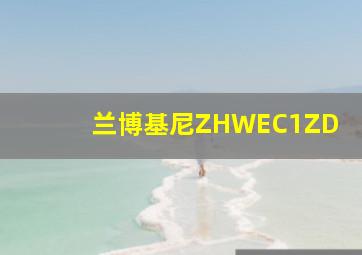 兰博基尼ZHWEC1ZD