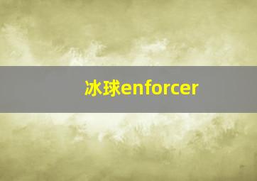 冰球enforcer