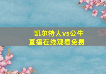 凯尔特人vs公牛直播在线观看免费