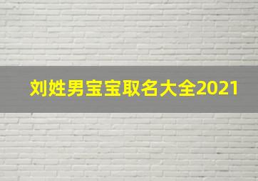 刘姓男宝宝取名大全2021