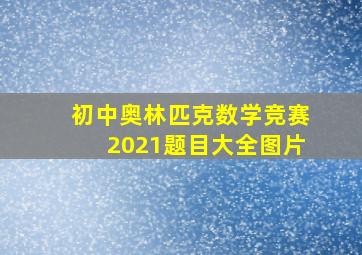 初中奥林匹克数学竞赛2021题目大全图片