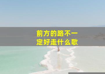 前方的路不一定好走什么歌