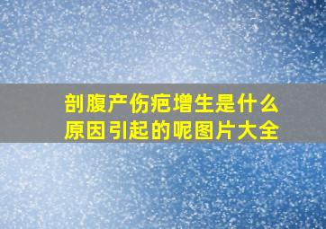 剖腹产伤疤增生是什么原因引起的呢图片大全