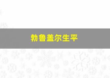 勃鲁盖尔生平