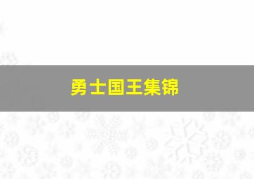 勇士国王集锦