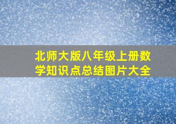 北师大版八年级上册数学知识点总结图片大全