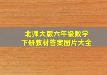 北师大版六年级数学下册教材答案图片大全