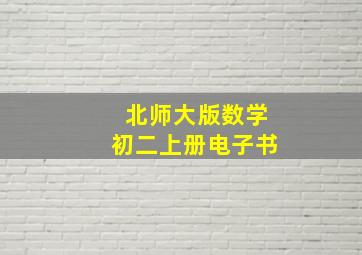 北师大版数学初二上册电子书