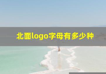 北面logo字母有多少种