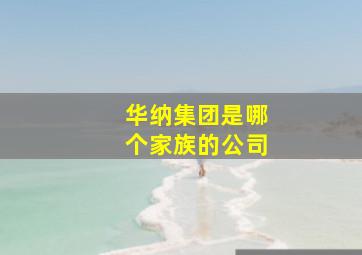 华纳集团是哪个家族的公司