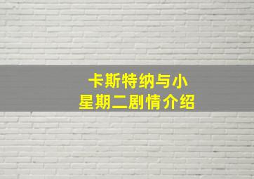 卡斯特纳与小星期二剧情介绍