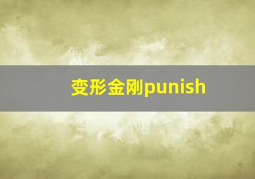 变形金刚punish