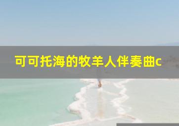 可可托海的牧羊人伴奏曲c