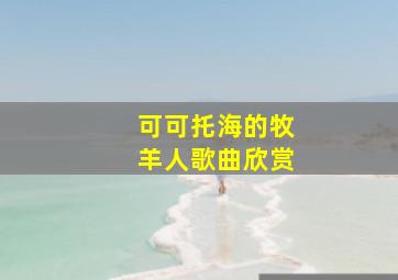 可可托海的牧羊人歌曲欣赏