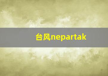 台风nepartak