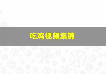 吃鸡视频集锦