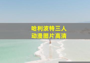 哈利波特三人动漫图片高清