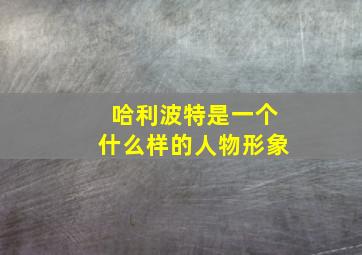 哈利波特是一个什么样的人物形象