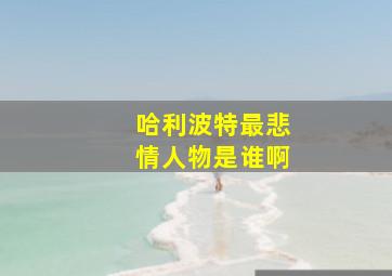 哈利波特最悲情人物是谁啊