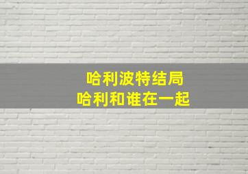 哈利波特结局哈利和谁在一起