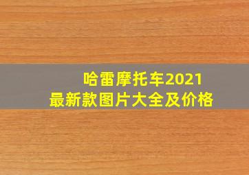 哈雷摩托车2021最新款图片大全及价格