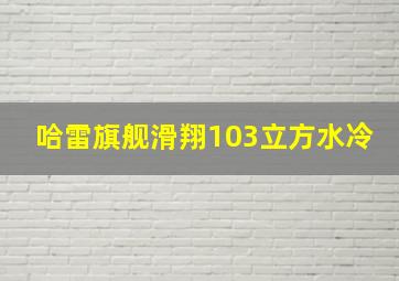 哈雷旗舰滑翔103立方水冷