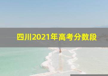 四川2021年高考分数段