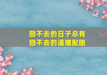 回不去的日子总有回不去的道理配图