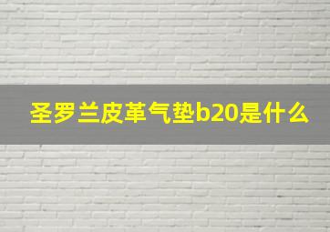 圣罗兰皮革气垫b20是什么