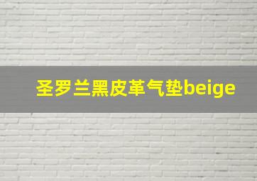 圣罗兰黑皮革气垫beige