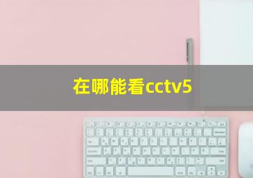 在哪能看cctv5