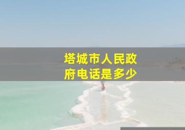 塔城市人民政府电话是多少