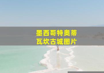 墨西哥特奥蒂瓦坎古城图片