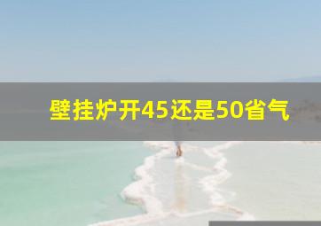 壁挂炉开45还是50省气