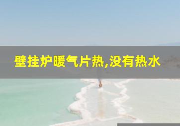 壁挂炉暖气片热,没有热水