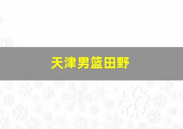 天津男篮田野