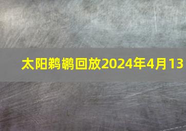 太阳鹈鹕回放2024年4月13