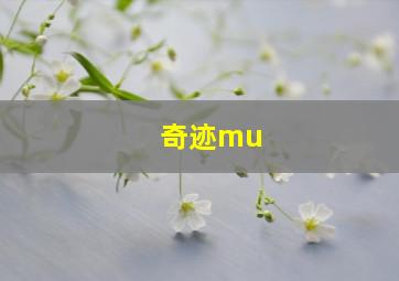 奇迹mu