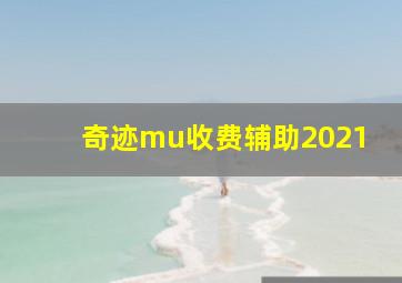 奇迹mu收费辅助2021