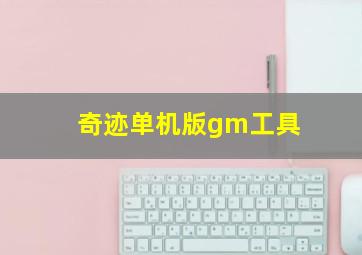 奇迹单机版gm工具