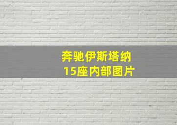 奔驰伊斯塔纳15座内部图片