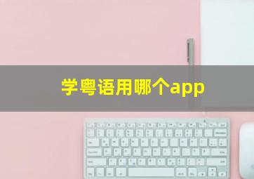 学粤语用哪个app